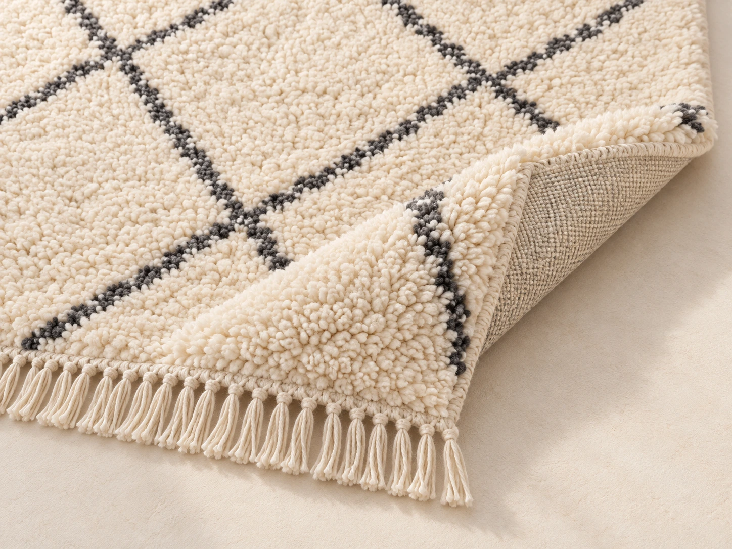 Diamond Trellis Moroccan Rug